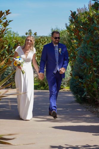 Mariage Laure & Pedro - Entrée des mariés