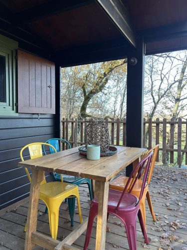 Terrase cabane